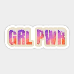 Girl Power Sticker